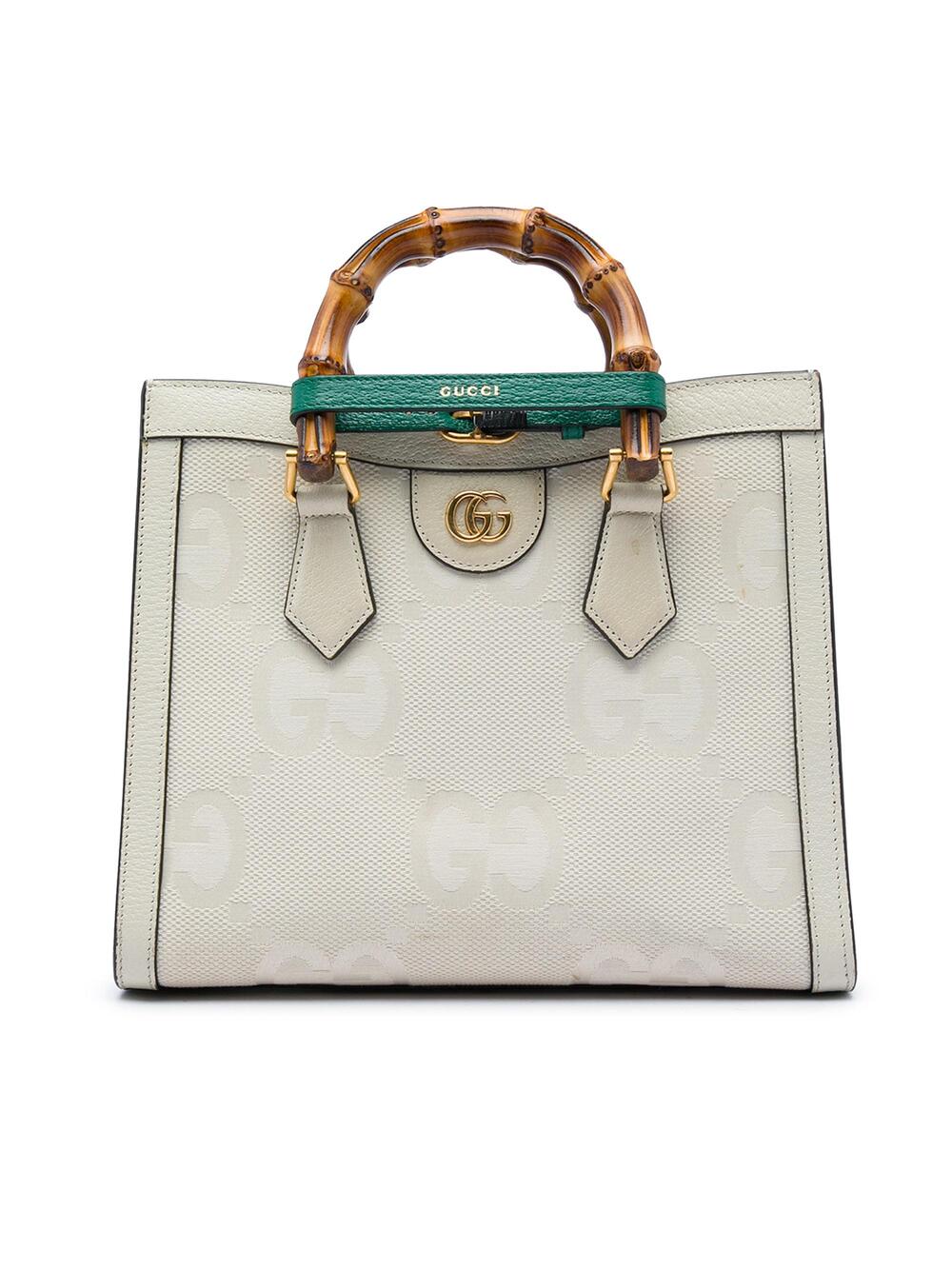 Gucci Diana Nm Bamboo Handle Tote Jumbo #350263G13B